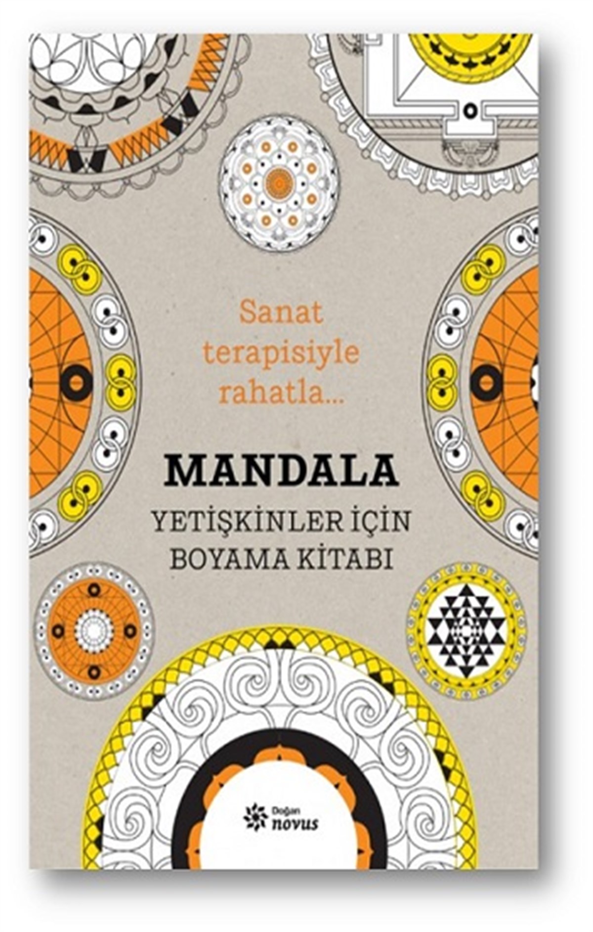 Mandala Yetişkinler İçin Boyama Kitabı
