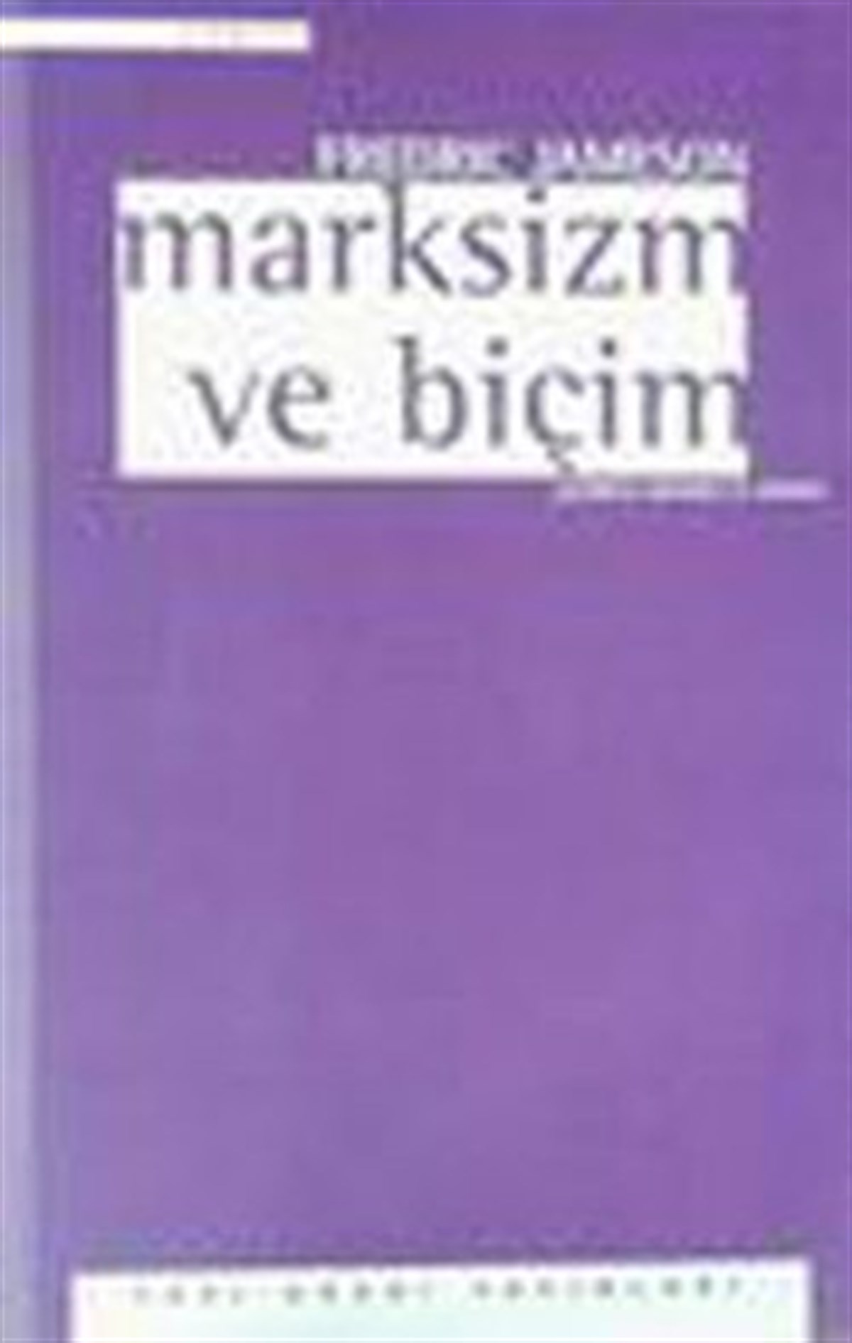 Marksizm ve Biçim