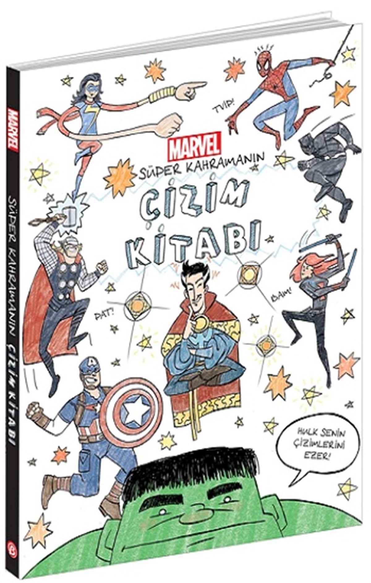 Marvel - Süper Kahramanlar Çizim Kitabı