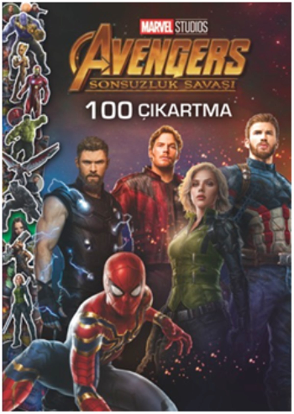 Marvel Avengers Sonsuzluk Savaşı 100 Çıkartma
