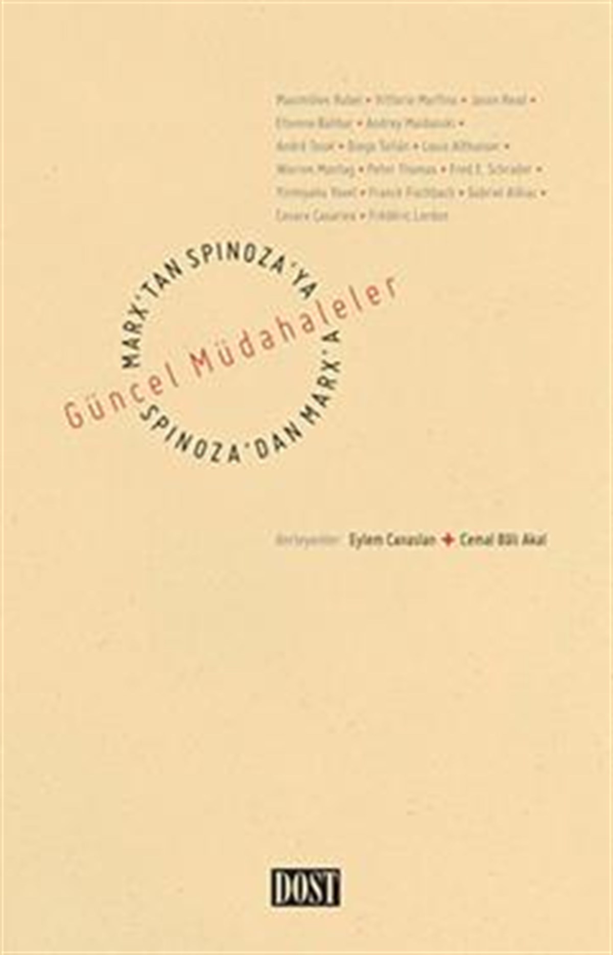 Marx’tan Spinoza’ya, Spinoza’dan Marx’a: Güncel Müdahaleler