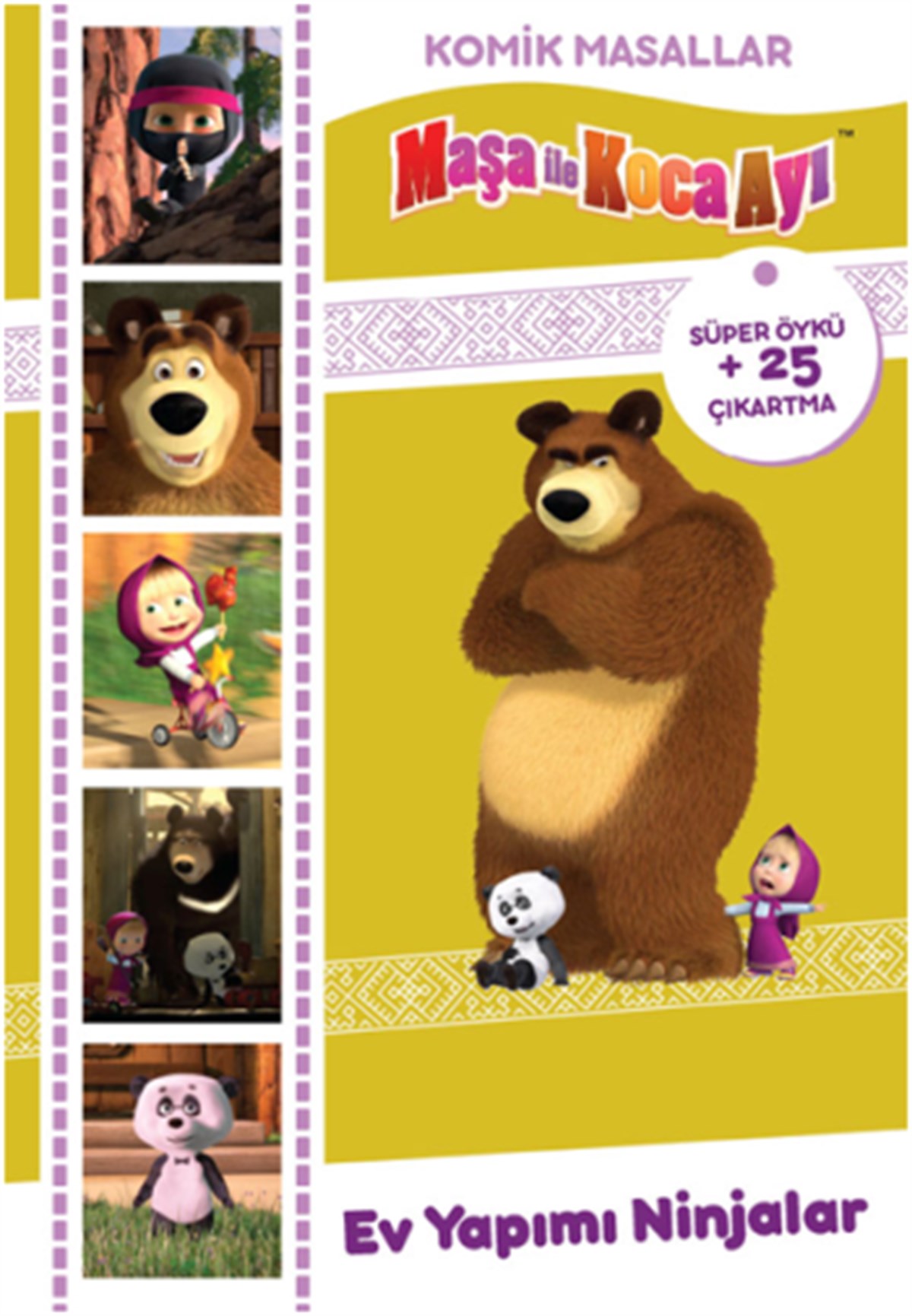 Maşa ile Koca Ayı - Komik Masallar (Ev Yapımı Ninjalar)