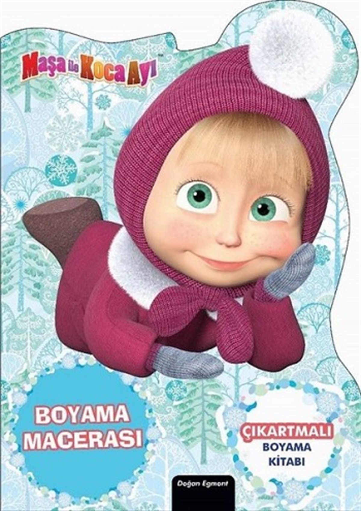 Maşa ile Koca Ayı-Özel Kesimli Boyama Macerası