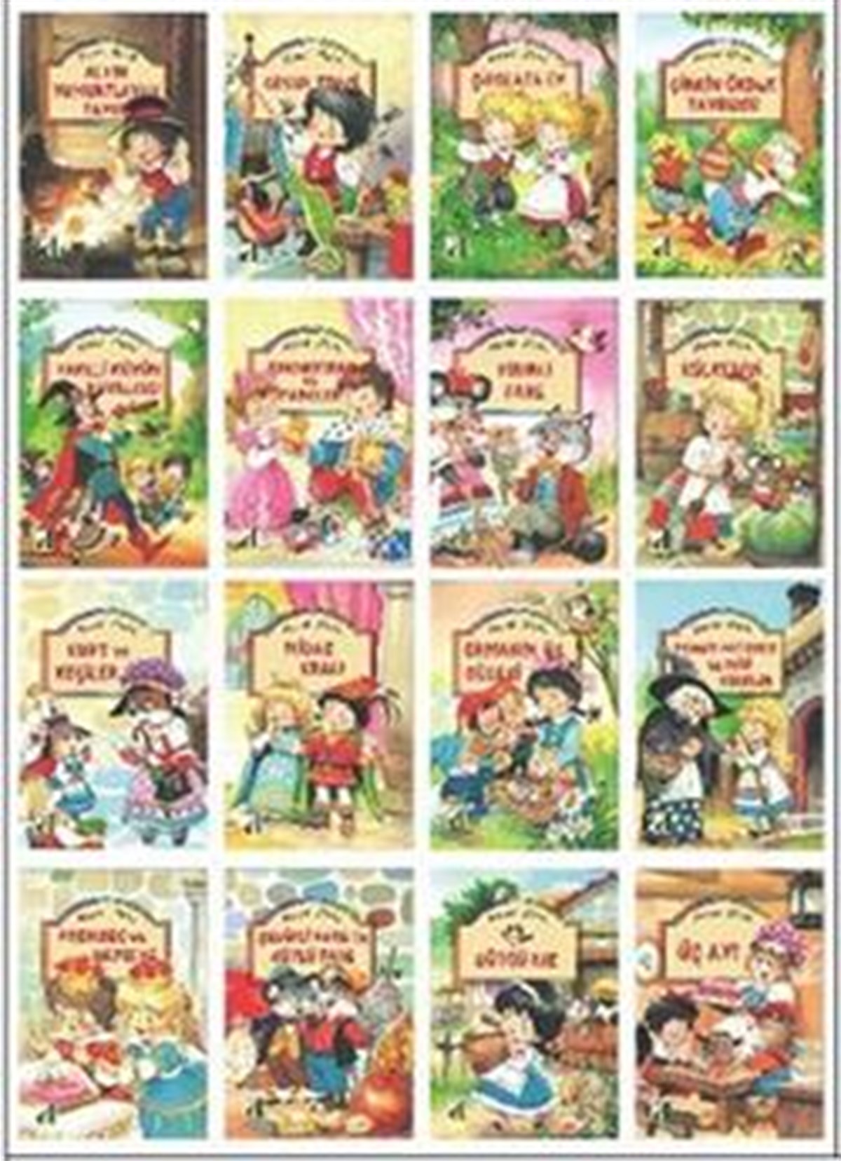 Masal Alemi Seti  16 Kitap Takım