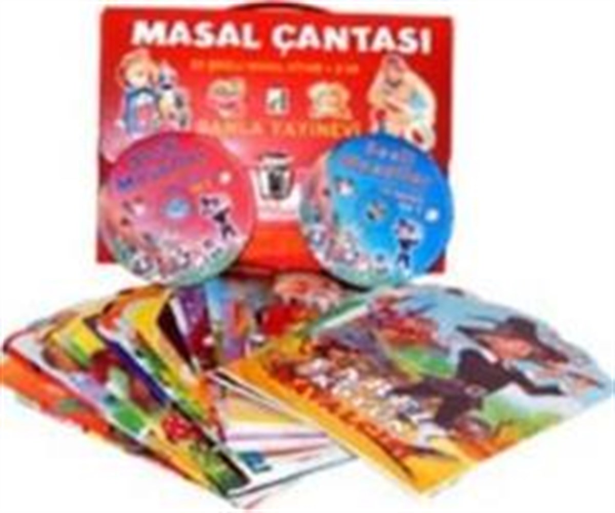 Masal Çantası 20 Şekilli Masal Kitabı +2 CD