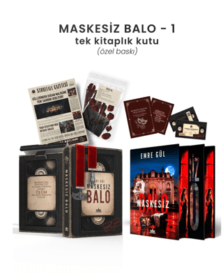 Maskesiz Balo 1 - Tek Kitaplık Kutu Özel Baskı
