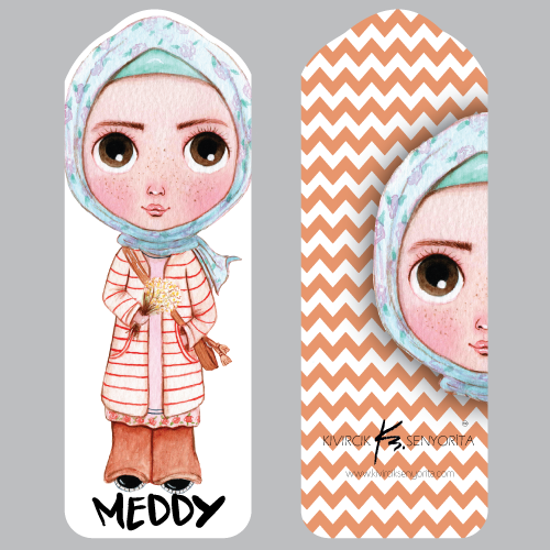 Meddy Kitap Ayracı , Kıvırcık Senyorita , Kıvırcık Senyorita , 2433215372002 ,