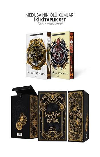Medusa’nın Ölü Kumları İki Kitaplık Set (Ciltli - Yan Boyamalı Özel Baskı)