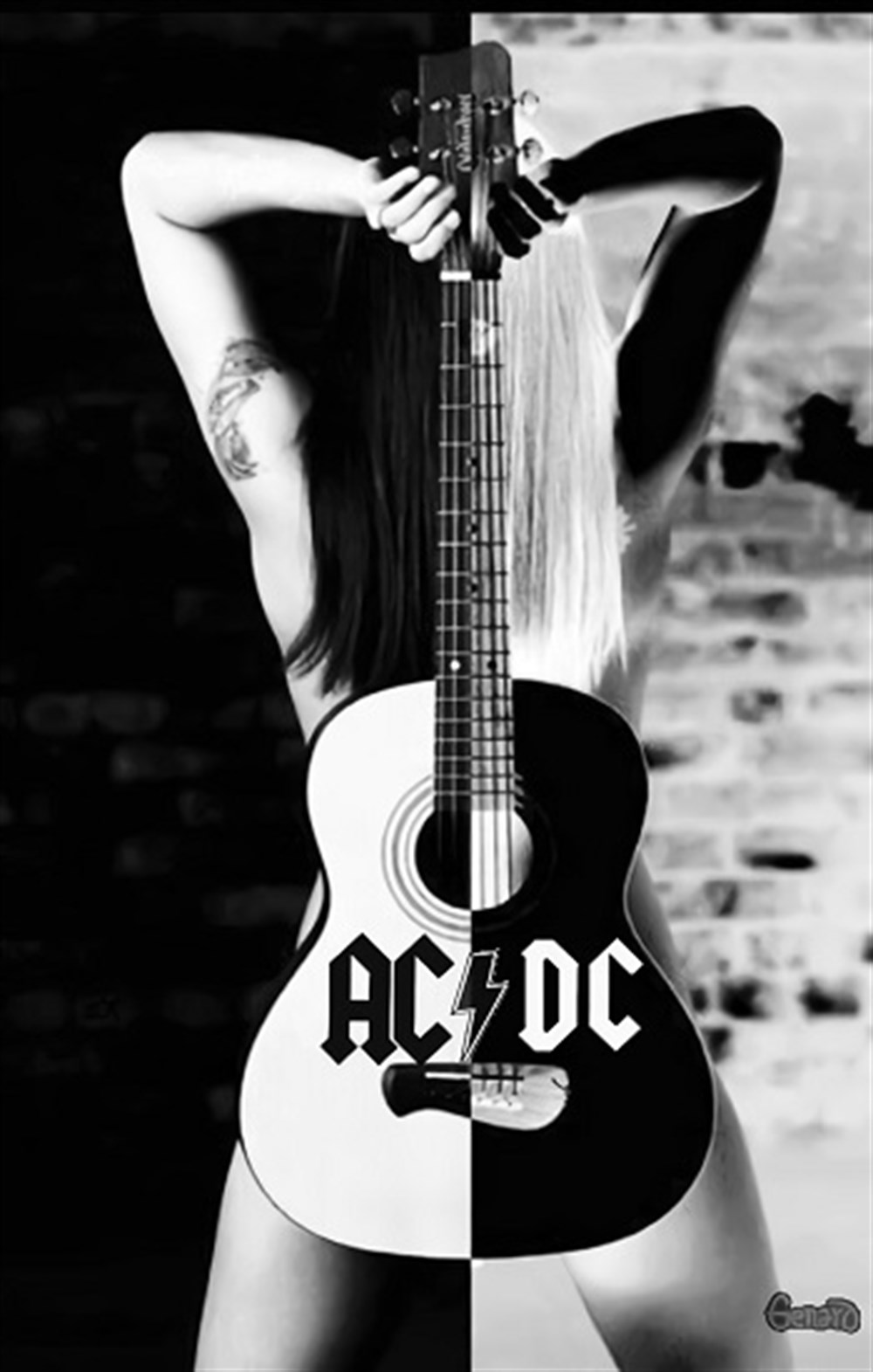 METALLİCA GİTAR - POSTER