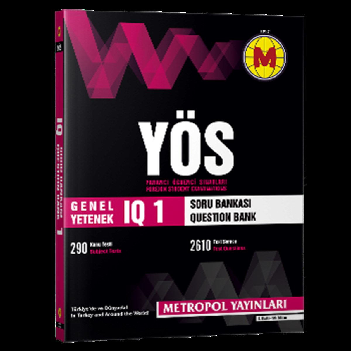 Metropol Yayınları YÖS IQ Soru Bankası 1