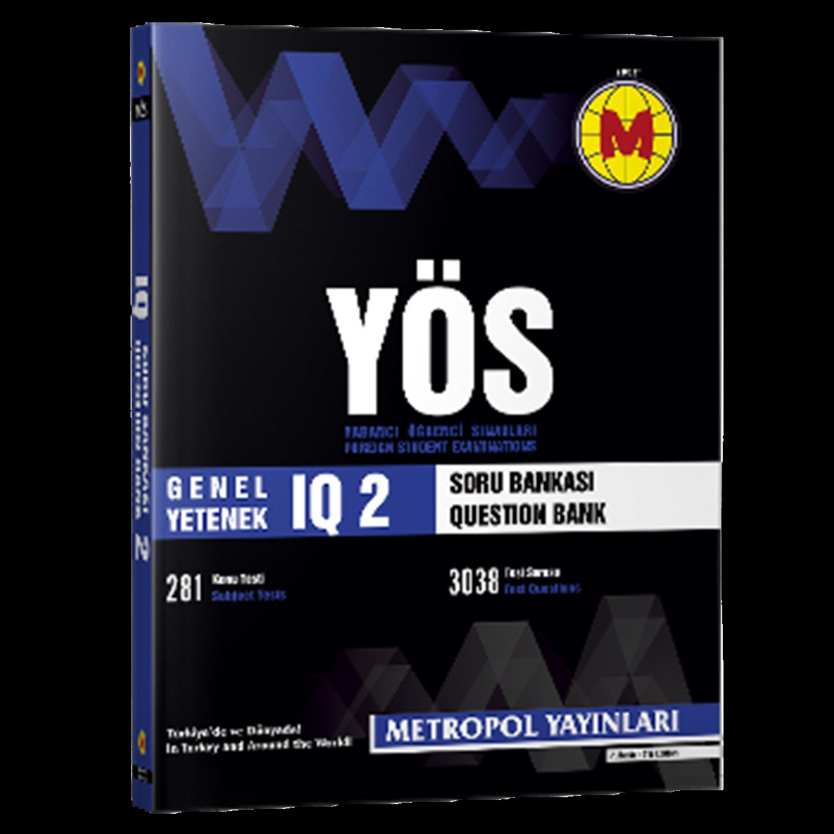 Metropol Yayınları YÖS IQ Soru Bankası 2