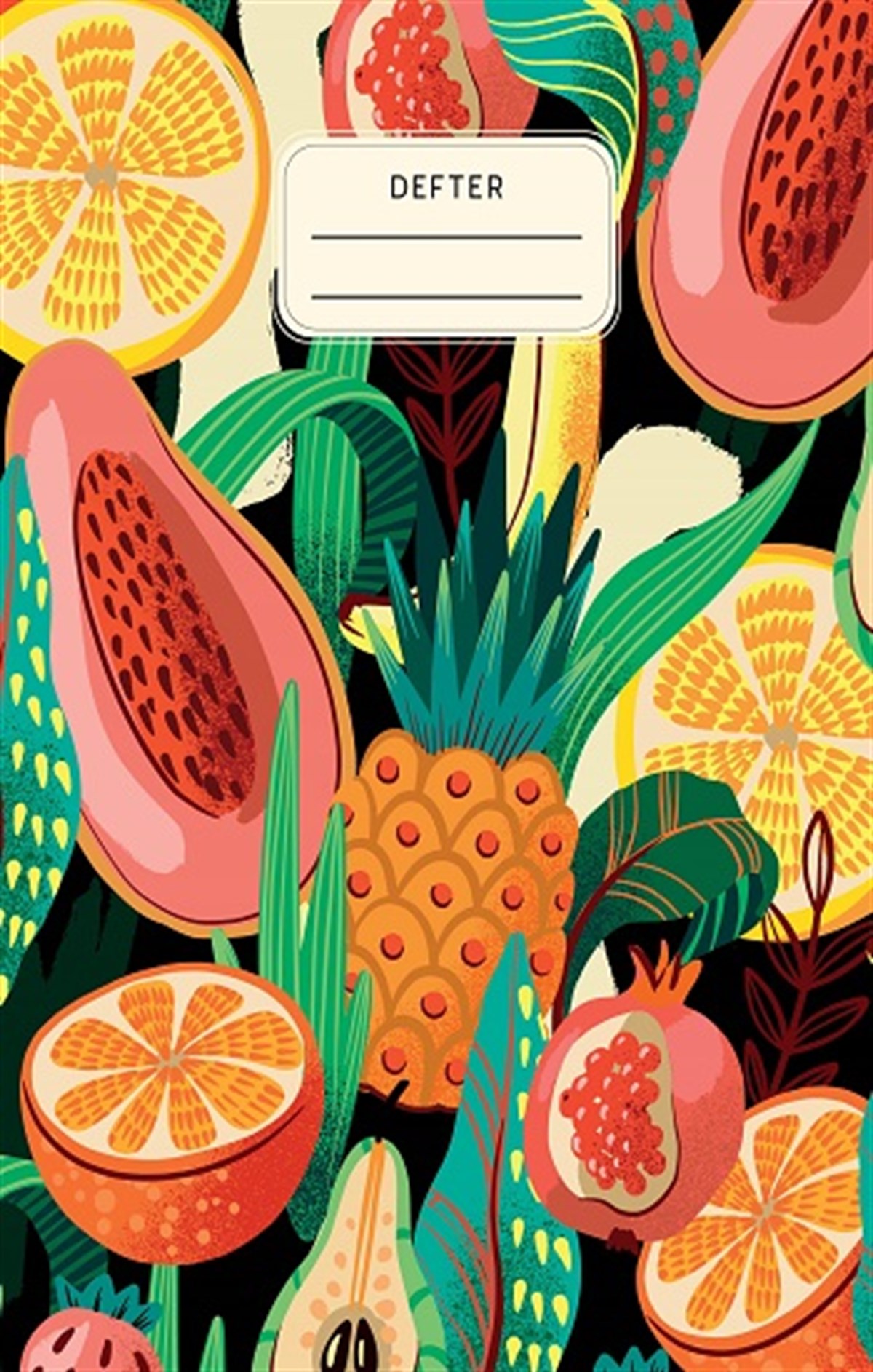 Meyveli  Defter (Ciltli)