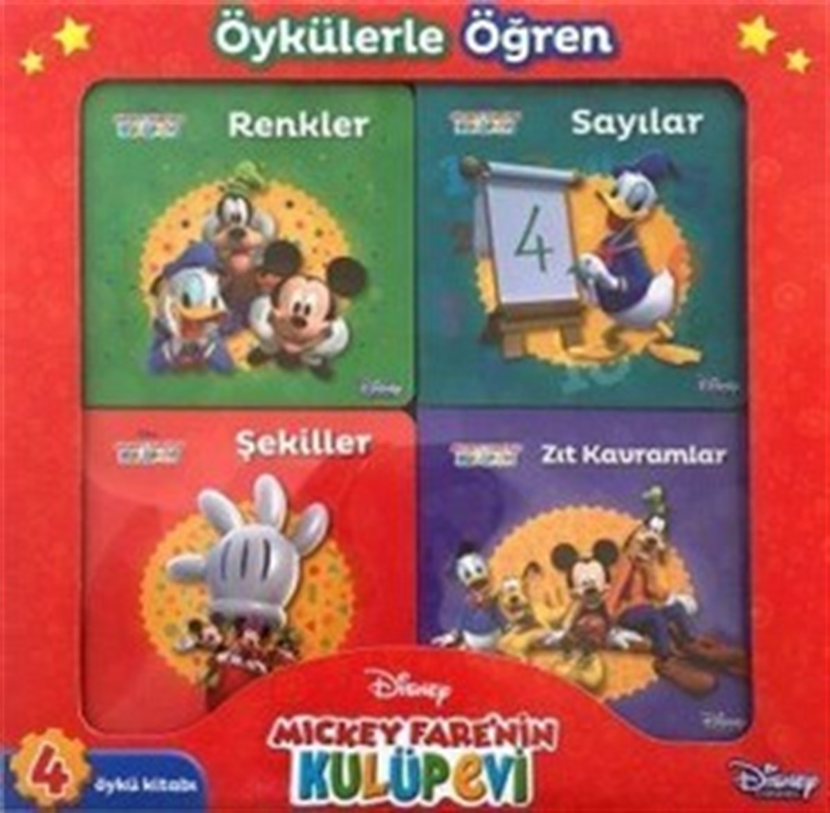 Mickey Fare'nin Kulüpevi - 4 Kitap Takım