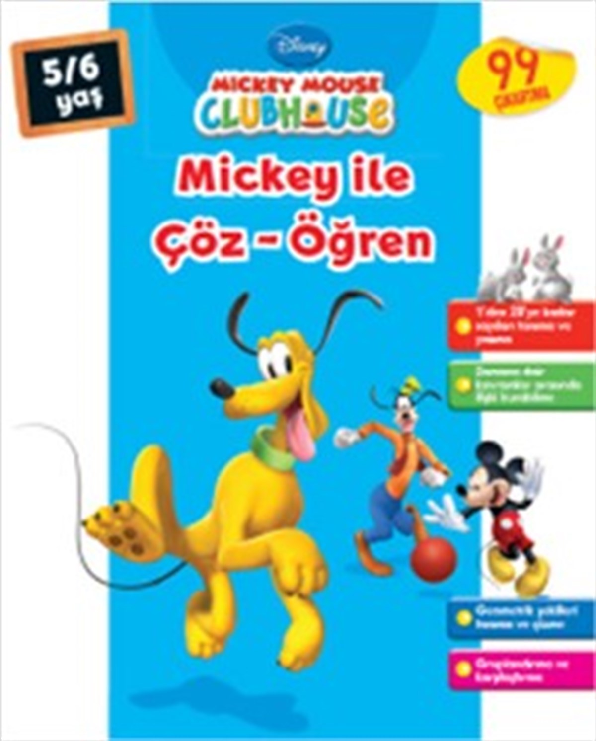 Mickey Mouse Clubhouse - Mickey ile Çöz - Öğren (5-6 Yaş)