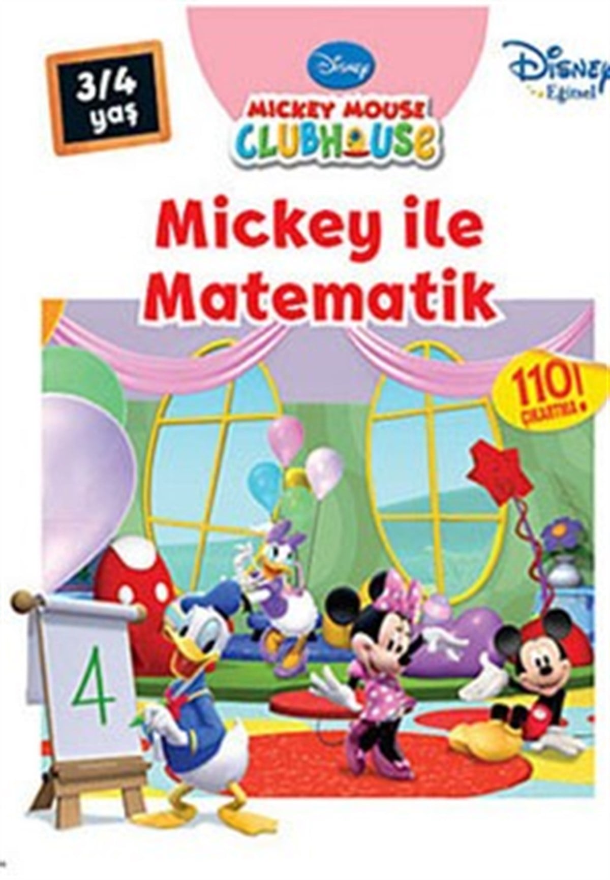 Mickey Mouse Clubhouse - Mickey ile Matematik (3/4Yaş)