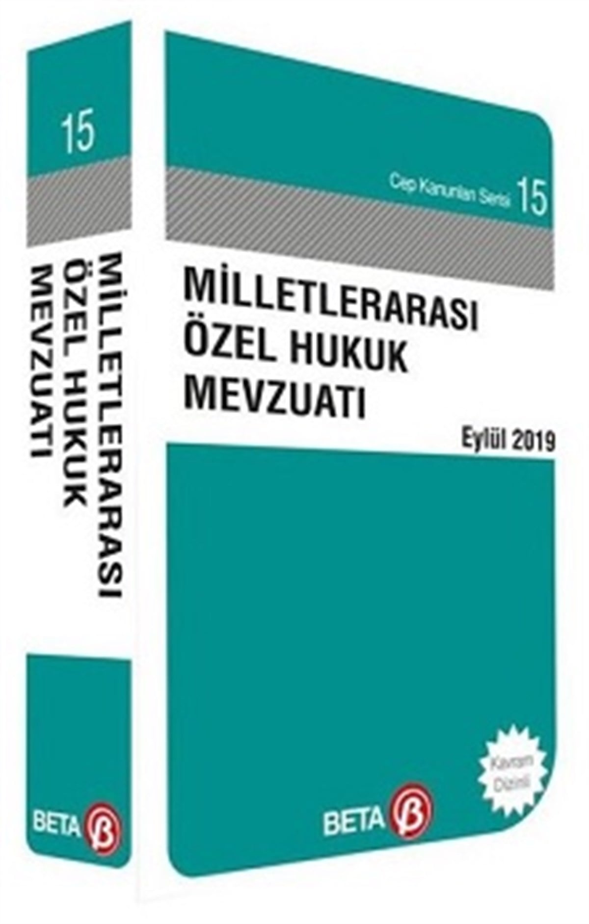 Milletlerarası Özel Hukuk Mevzuatı Eylül 2019 (Cep Boy)