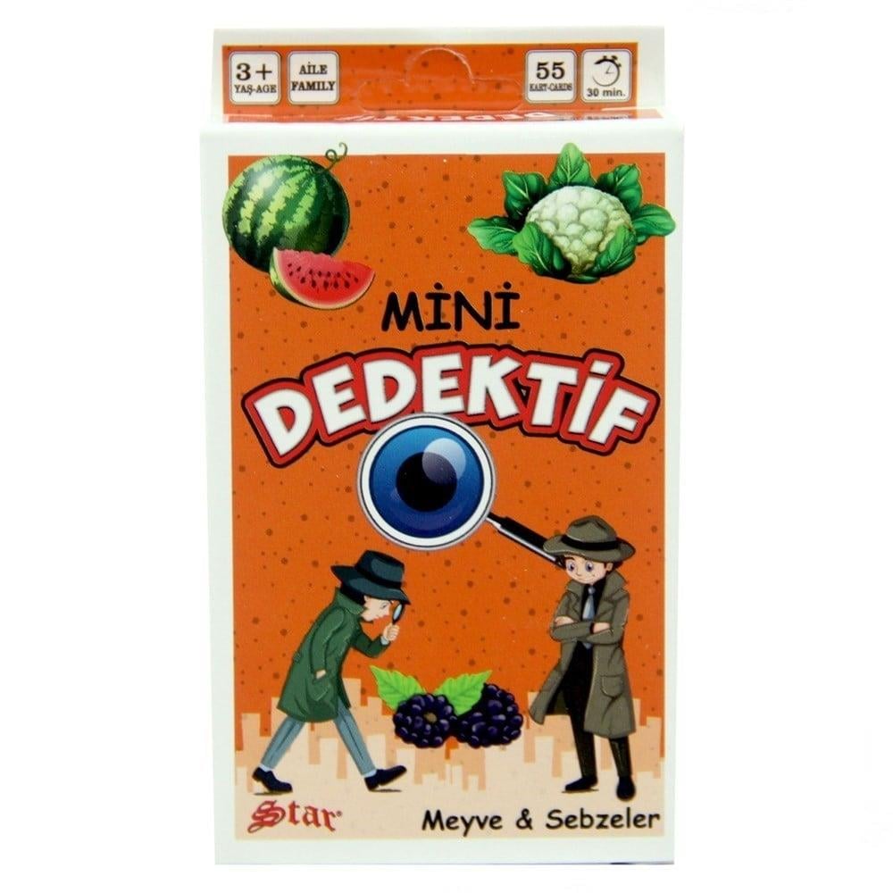 Mini Dedektif Hafıza Kart Oyunu (Meyve & Sebze) , Kolektif , Star , 2417219759359 ,