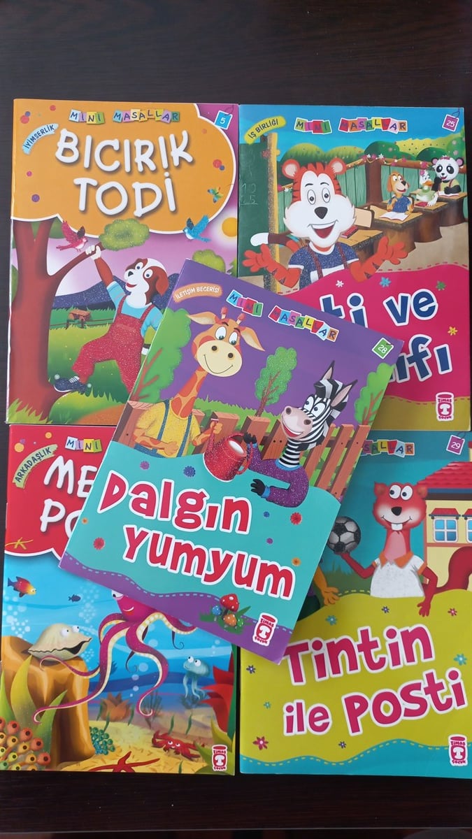 Mini Masallar 5 Kitap - (SAHAF) , Kolektif , Kitap Müptelası - Sahaf , 2453328823351 ,