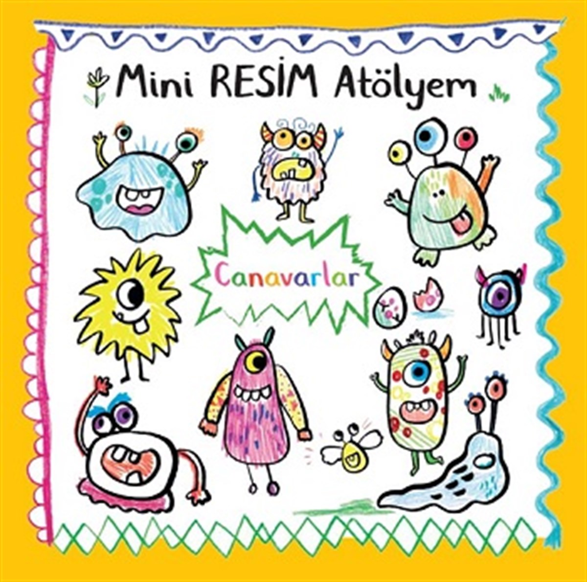 Mini Resim Atölyem Canavarlar
