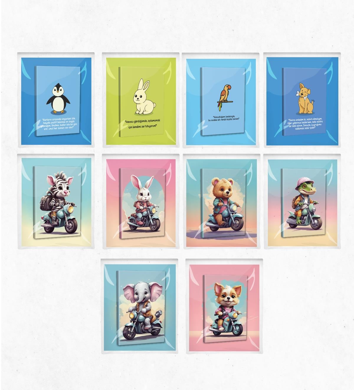 Minti Defter (10 Defter Set)