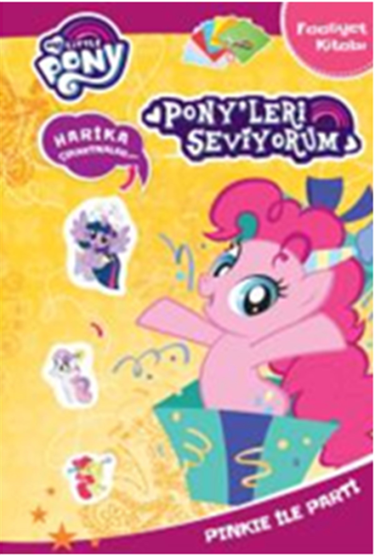 MLP Ponnyleri Seviyorum - Pinkie ile Party (Faaliyet Kitabı)