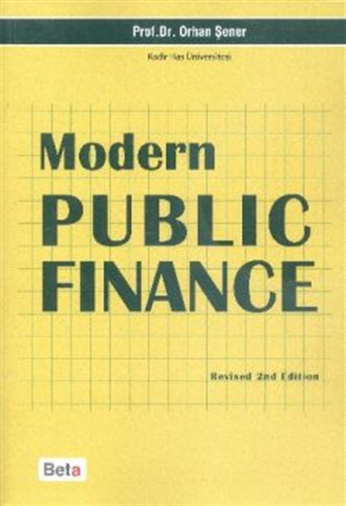 Modern Pubic Finance