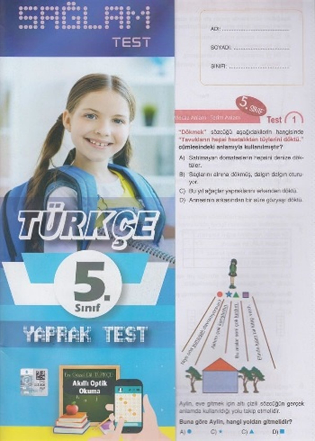 Molekül Yayınları 5. Sınıf Türkçe Sağlam Yaprak Test
