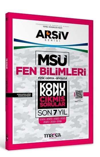 MSÜ FEN BİLİMLERİ Konu Konu ÇIKMIŞ SORULAR Son 7 Yıl