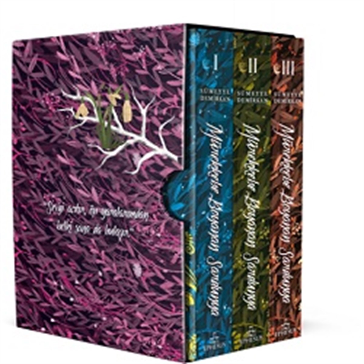 Mürekkebe Boyanan Sardunya Seti