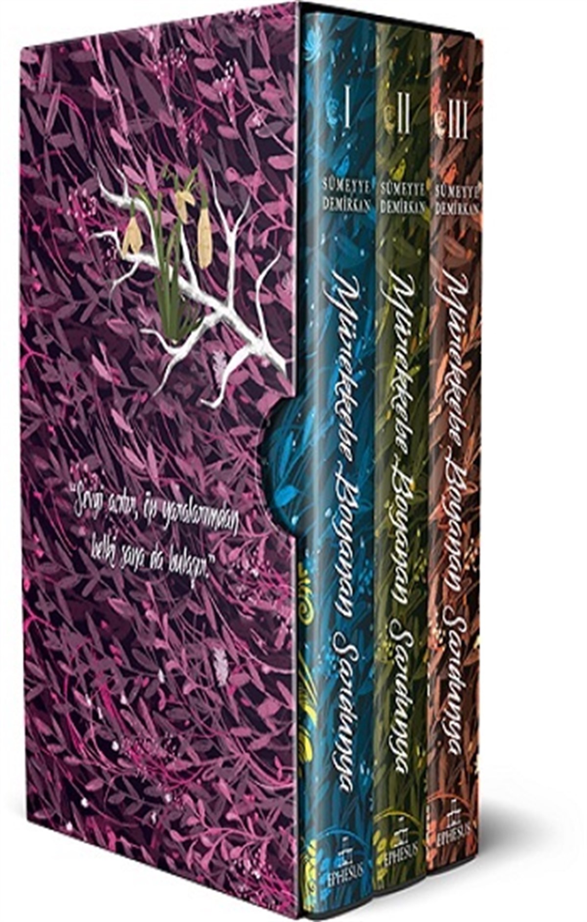 Mürekkebe Boyanan Sardunya Seti