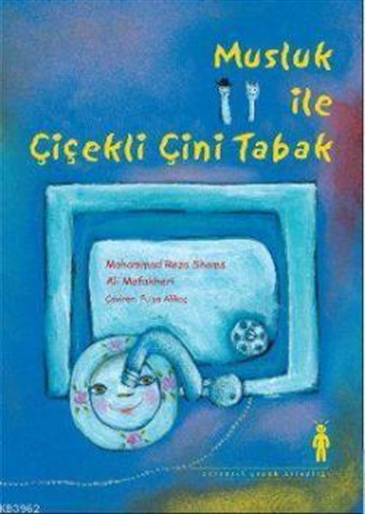 Musluk İle Çiçekli Çini Tabak