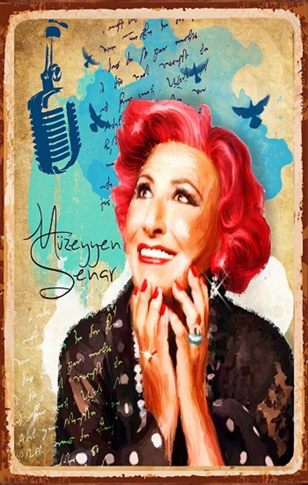 MÜZEYYEN SENAR - POSTER