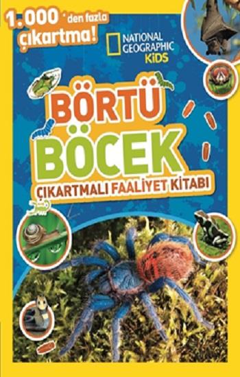 National Geographic Kids Börtü Böcek Çıkartmalı Faaliyet Kitabı