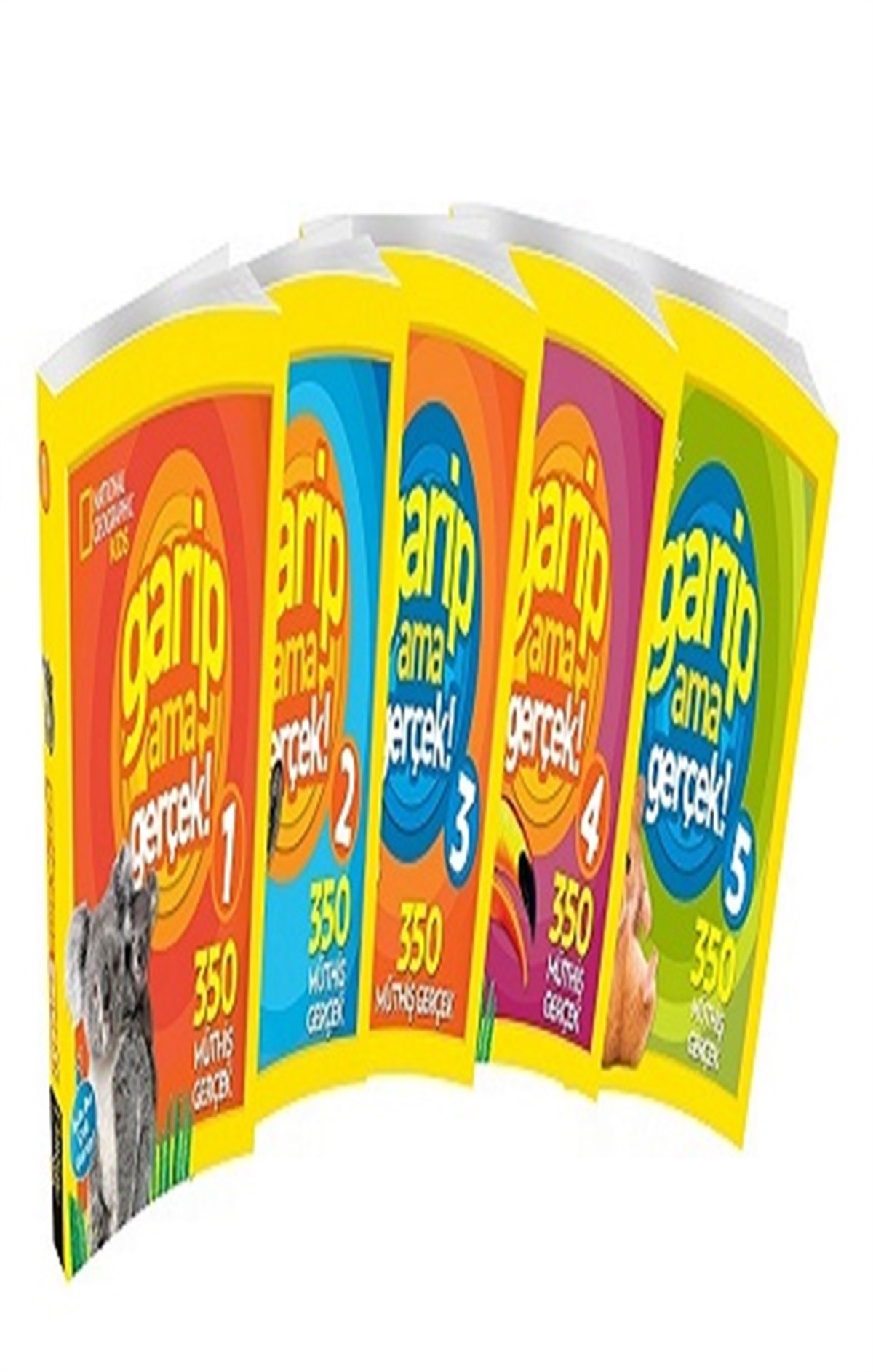 National Geographic Kids-Garip Ama Gerçek  Seti (5 kitap)
