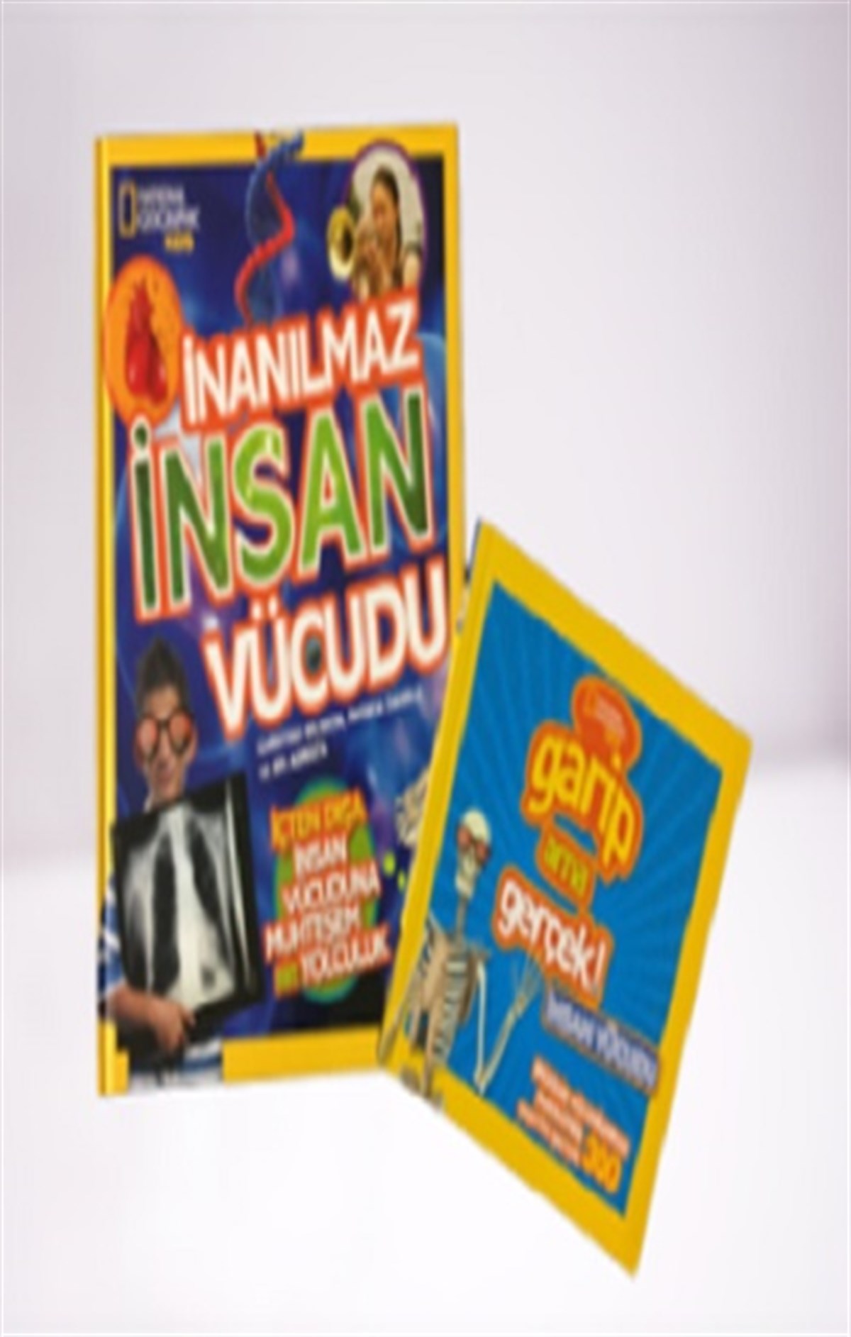 National Geographic Kids İnsan Vücudu Seti 2 Kitap (Ciltli)