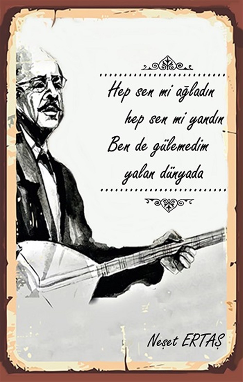 NEŞET ERTAŞ 4 - POSTER