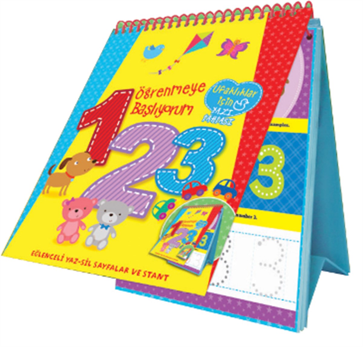 Öğrenmeye Başlıyorum – 1-2-3 (Kalemli)