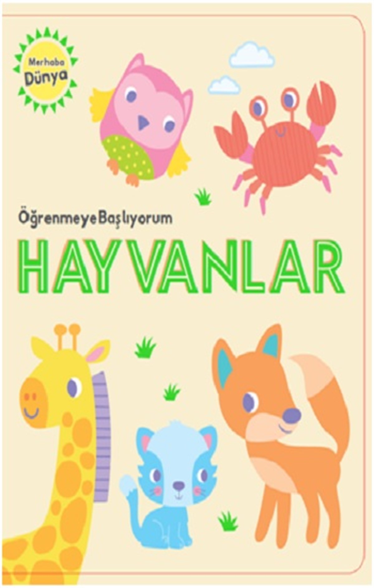 Öğrenmeye Başlıyorum Hayvanlar (Ciltli)