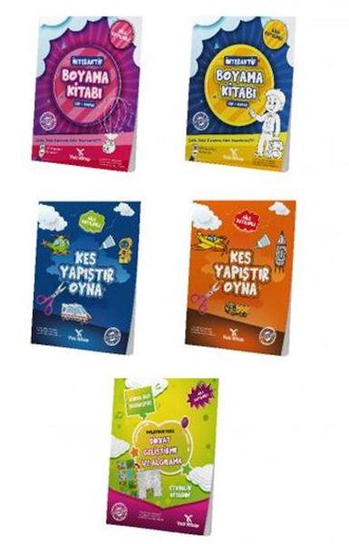 Okul Öncesi Etkinlik Seti 4-6 Yaş  (5 Kitap)