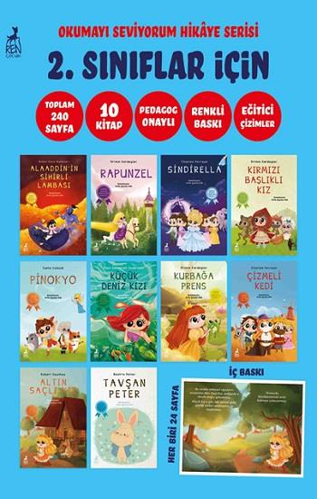Okumayı Seviyorum Hikaye Serisi 2. Sınıflar İçin (10 Kitap)