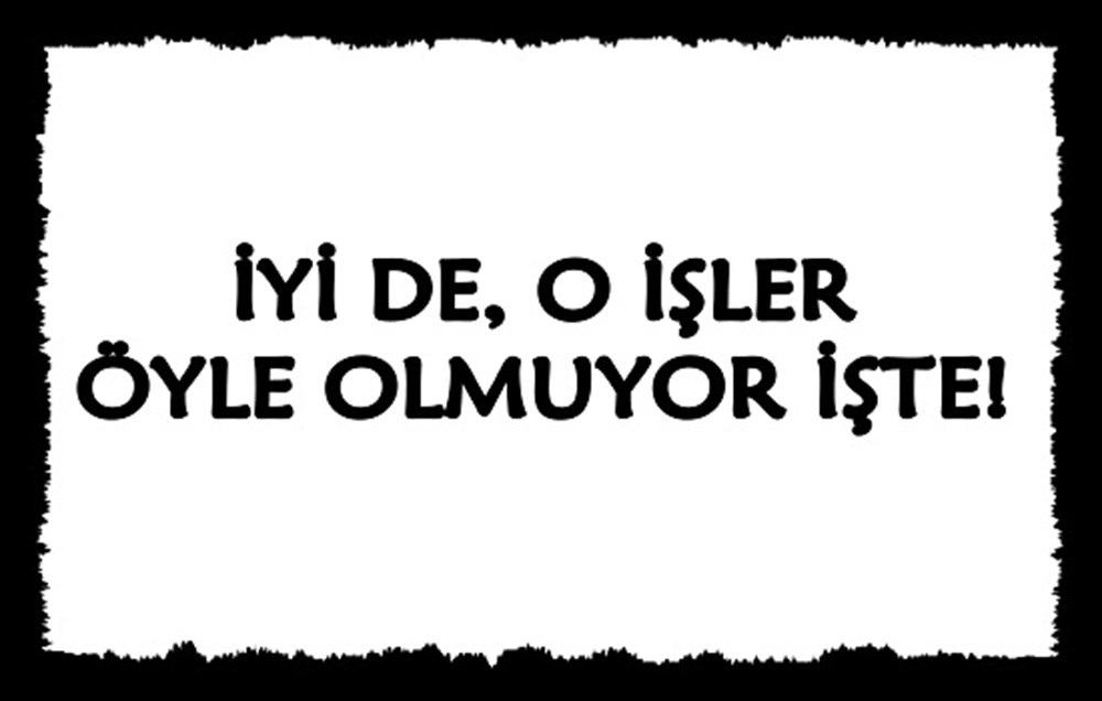 OLMUYOR İŞTE - POSTER