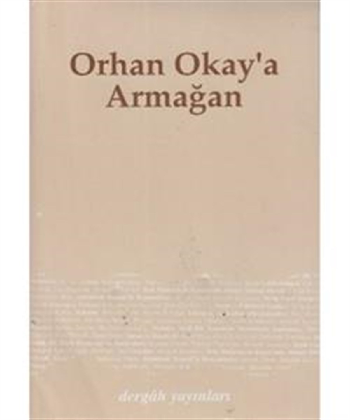 Orhan Okay’a Armağan