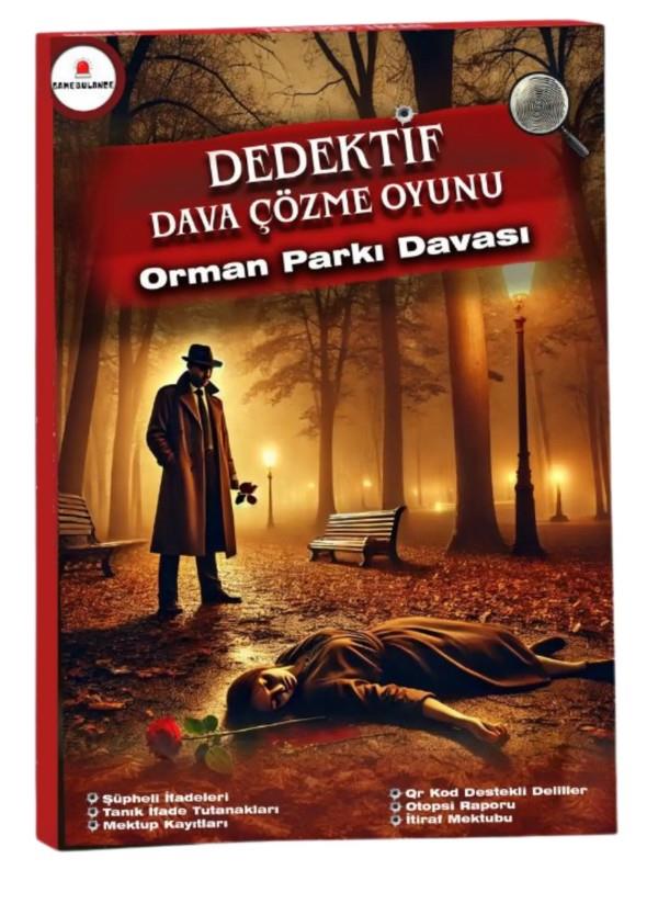 Orman Parkı Davası Dedektif Oyunu | Çözülmeyen Davalar,Dedektiflik Kutu Oyunu , Kolektif , Gamebulance , 2417219826709 ,