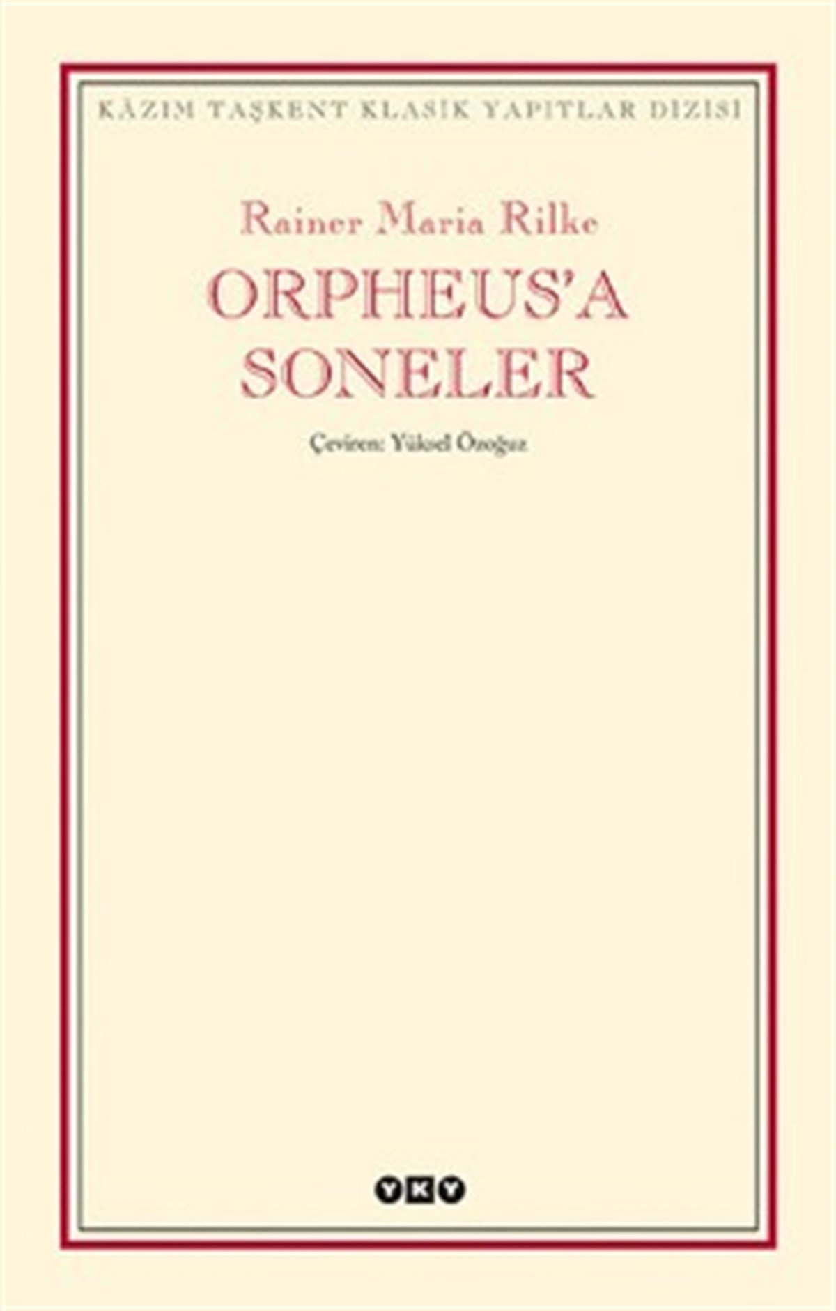 Orpheus’a Soneler