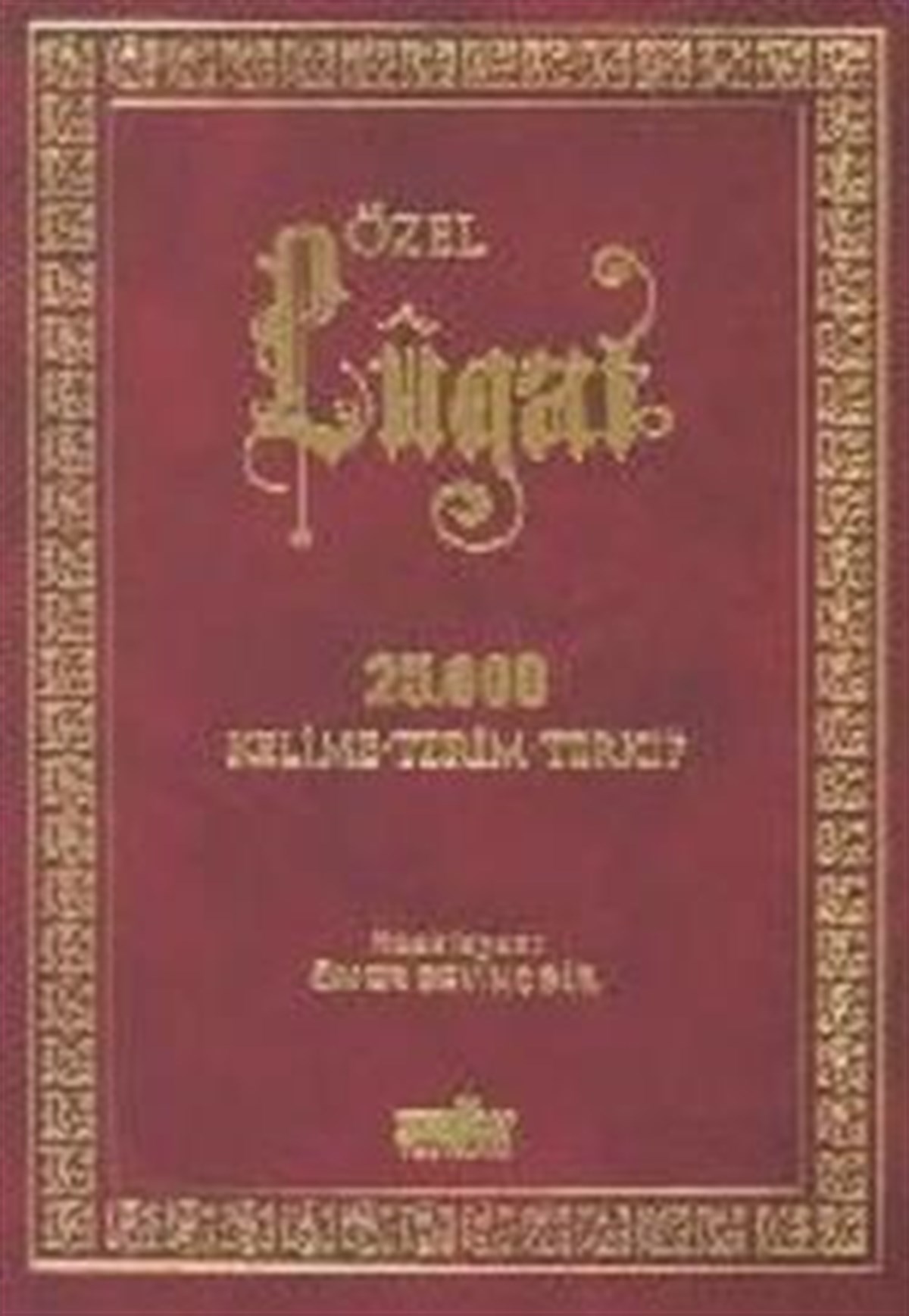 Özel Lügat 25.000 Kelime-Terim-Terkip