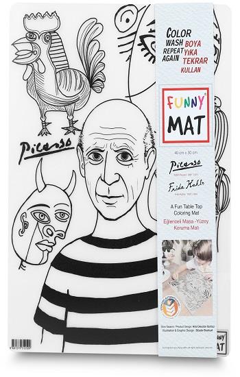Pablo Picasso ve Frida Kahlo - Funny Mat
