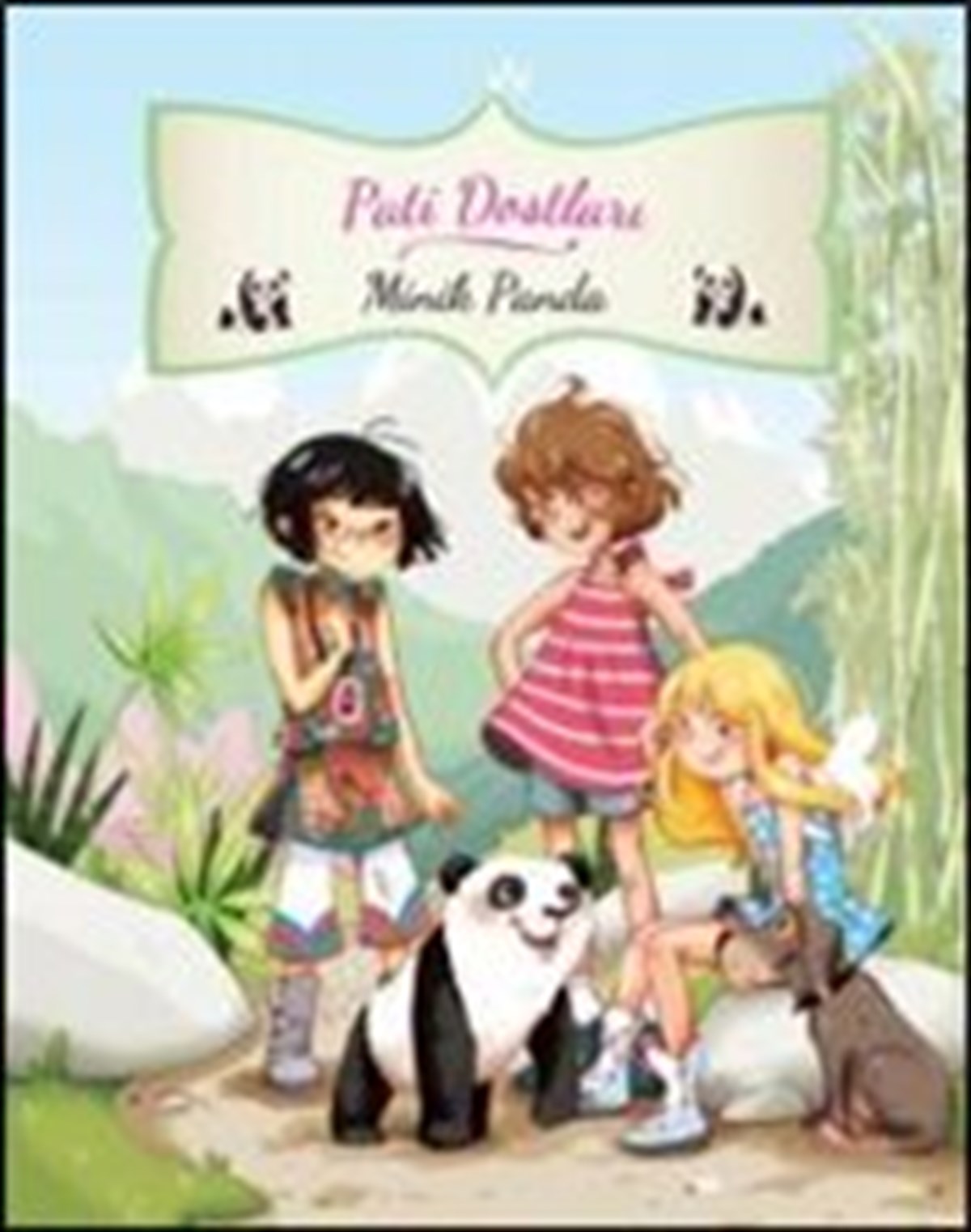Pati Dostları Minik Panda (Ciltli)