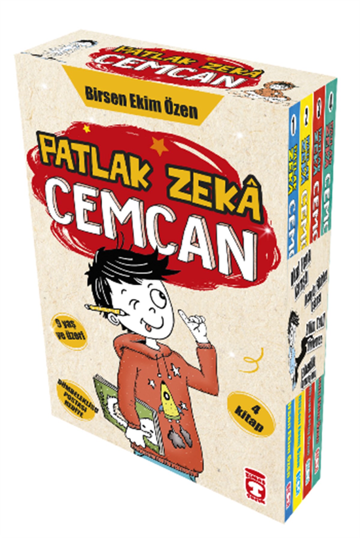Patlak Zeka Cemcan- Set (4 Kitap)