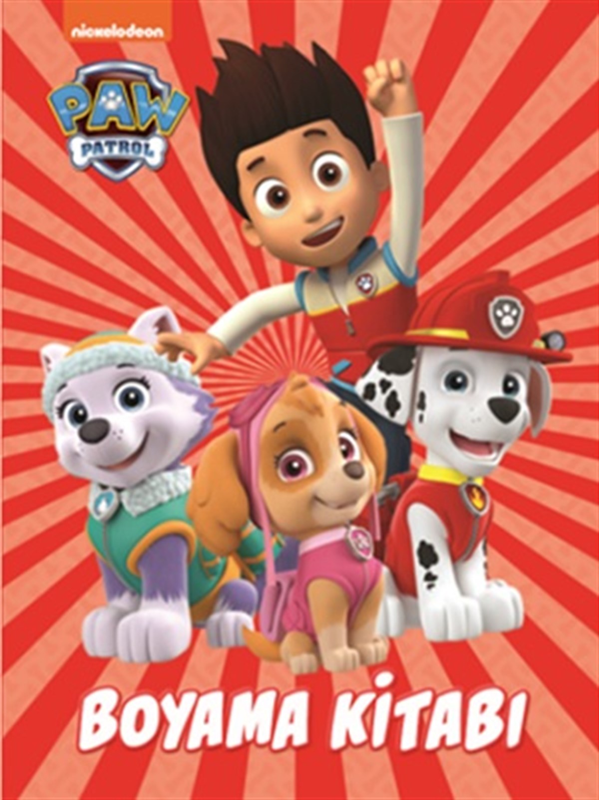 Paw Patrol Boyama Kitabı