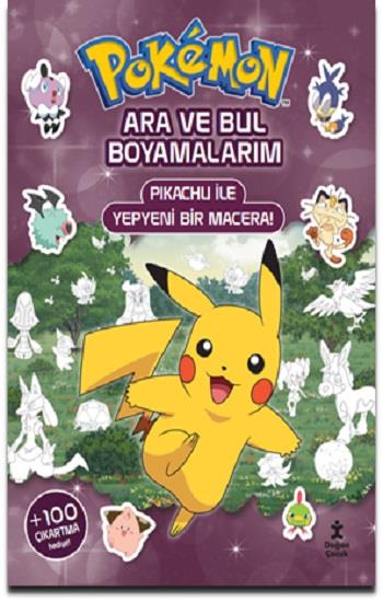 Pikachu ile Yepyeni Bir Macera! - Pokemon Ara ve Bul Boyamalarım